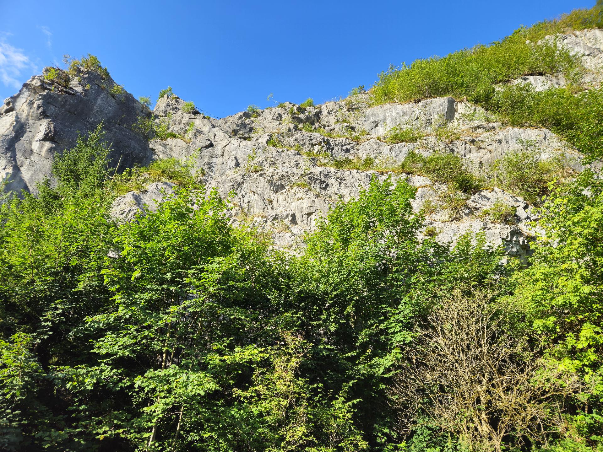 Burgfels Klettersteig Strechau