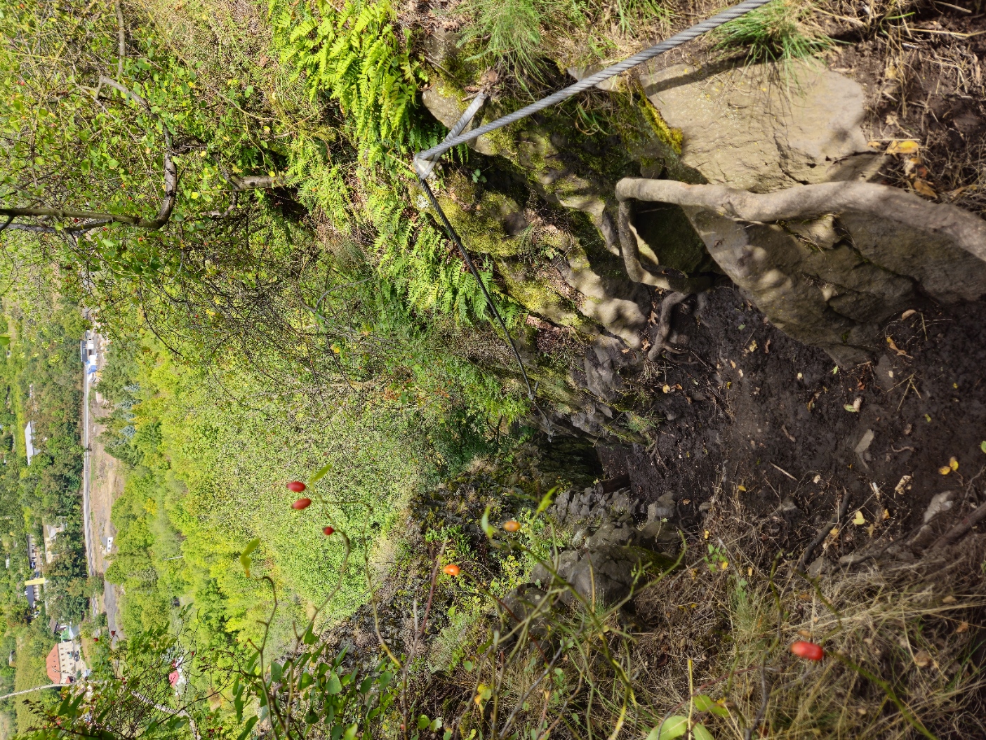Ferrata Slánská Hora - Slánská promenáda